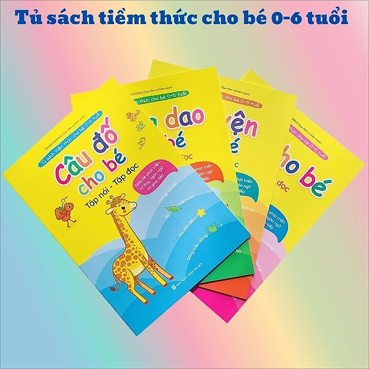 Combo 4 quyển: Thơ - Đồng Dao - Truyện - Câu đố.