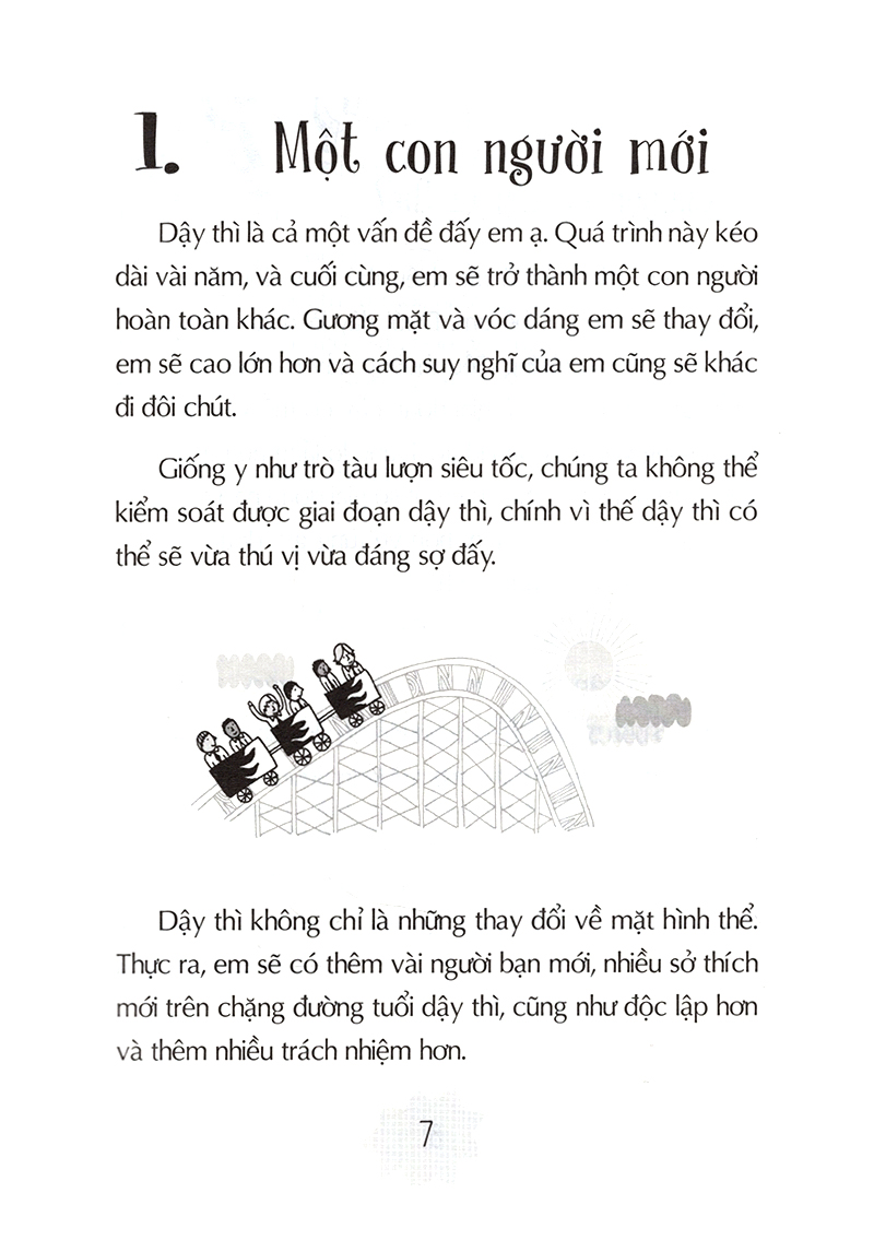 Tuổi dậy thì từ "cậu bé" đến "Anh chàng" dành cho bé trai từ 9 đến 15 tuổi.