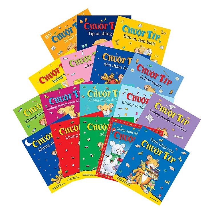 Combo 17 quyển truyện tranh Chuột Típ