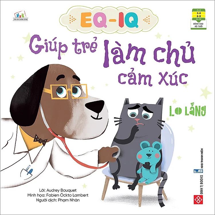 Combo 8 cuốn EQ-IQ: Giúp trẻ làm chủ cảm xúc.