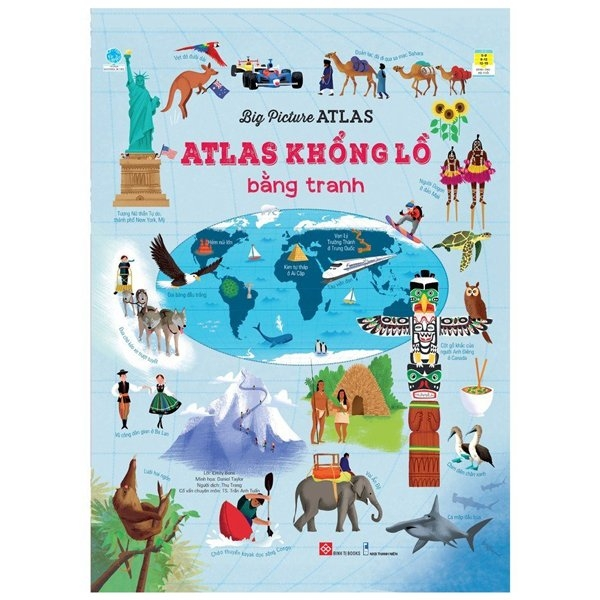 Atlas khổng lồ bằng tranh