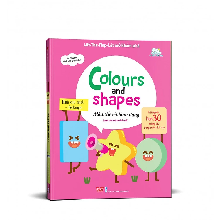 Lift the flap - lật mở khám phá - màu sắc và hình dạng