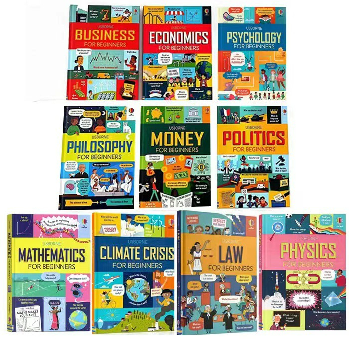 USBORNE FOR BEGINNER BÌA CỨNG (bộ 10 quyển)