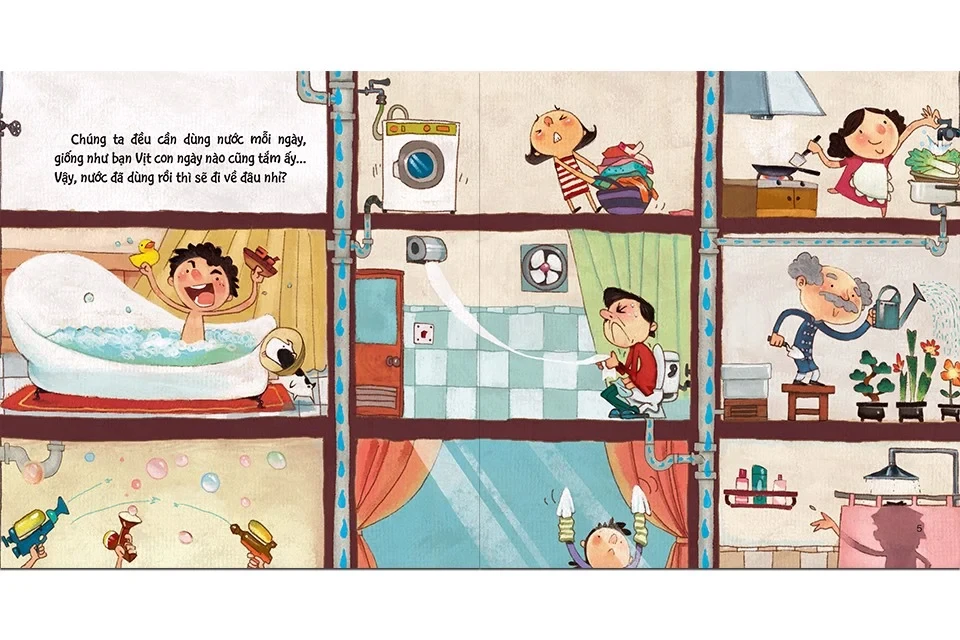 Cuộc phiêu lưu trong ống cống