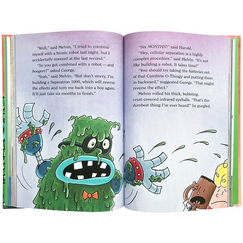Captain Underpants bản màu 11 cuốn