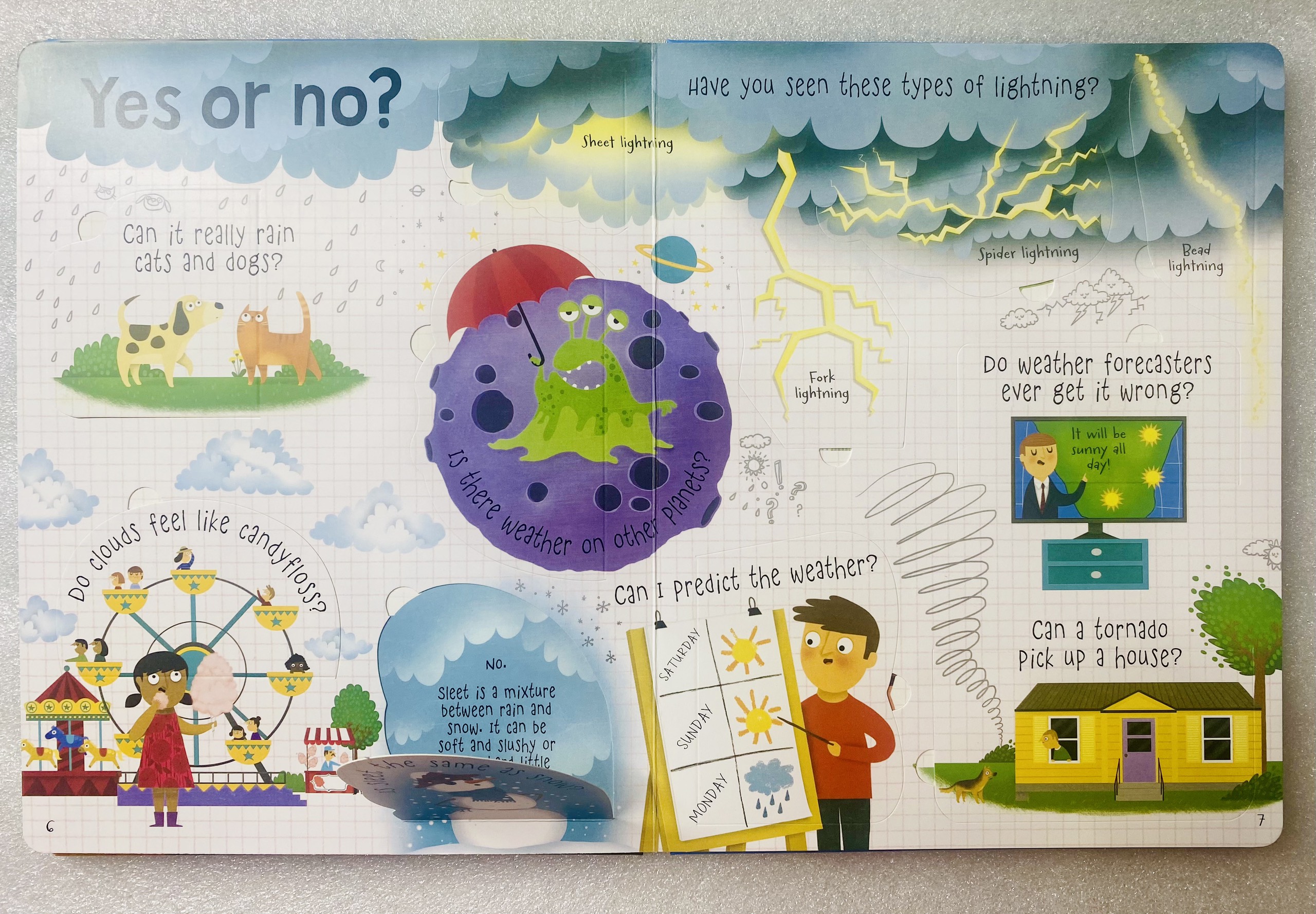 USBORNE - Lift the flap - Questions and Answers about Weather