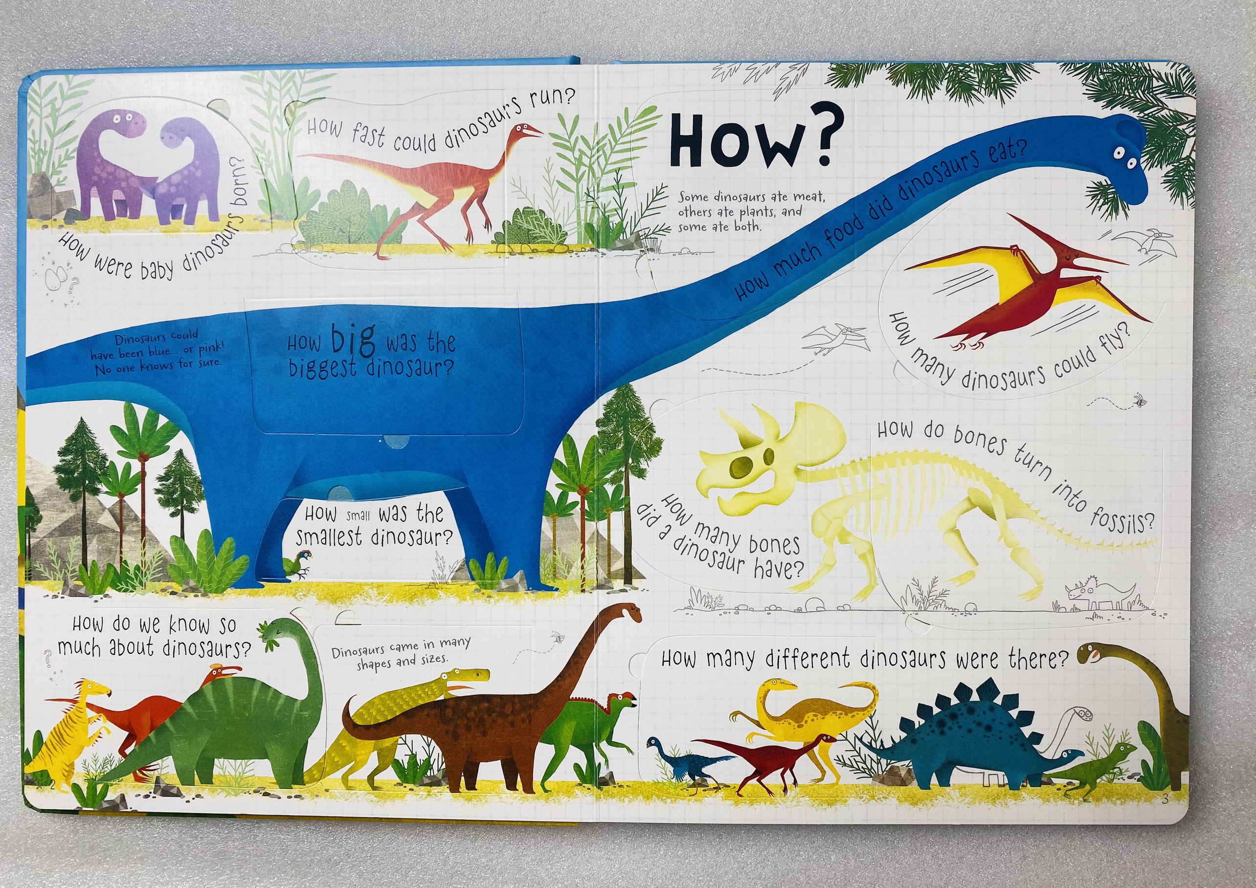 USBORNE - Lift the flap - Questions and Answers about Dinosaurs