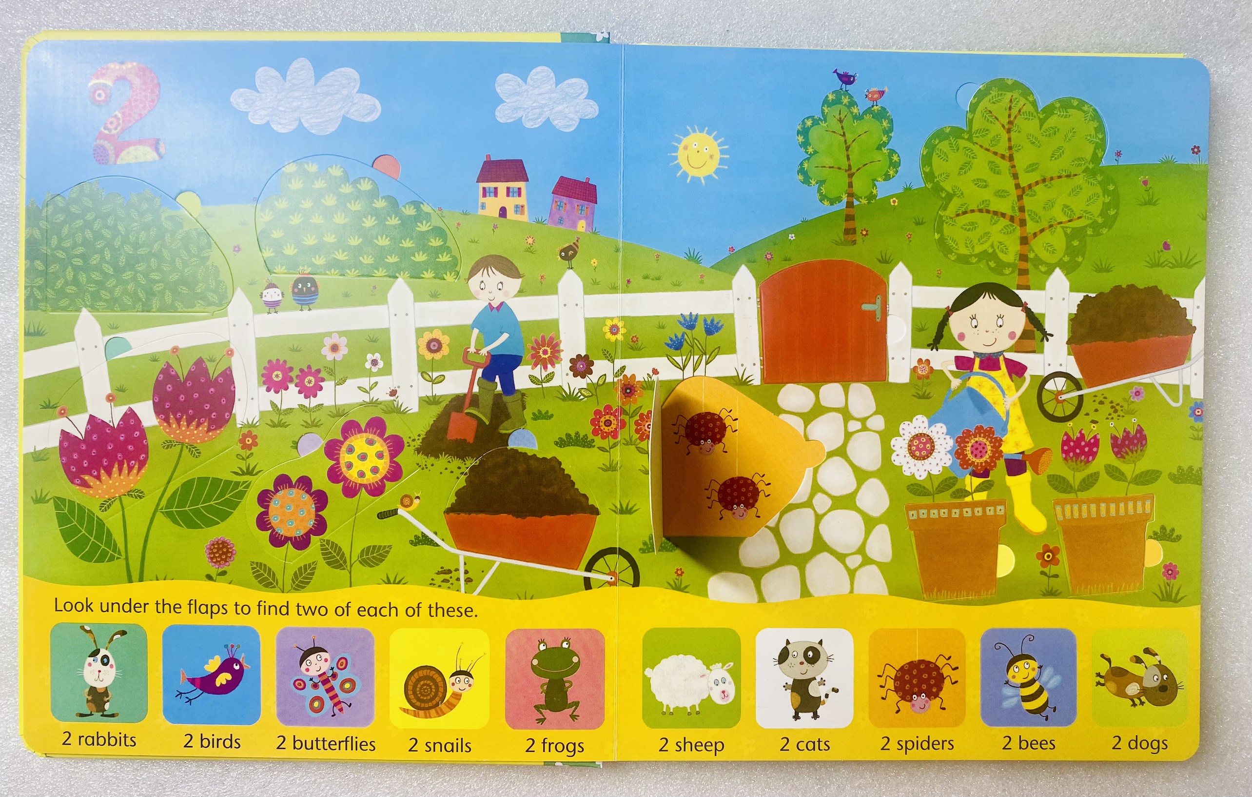 USBORNE - Lift the flap - Counting Book