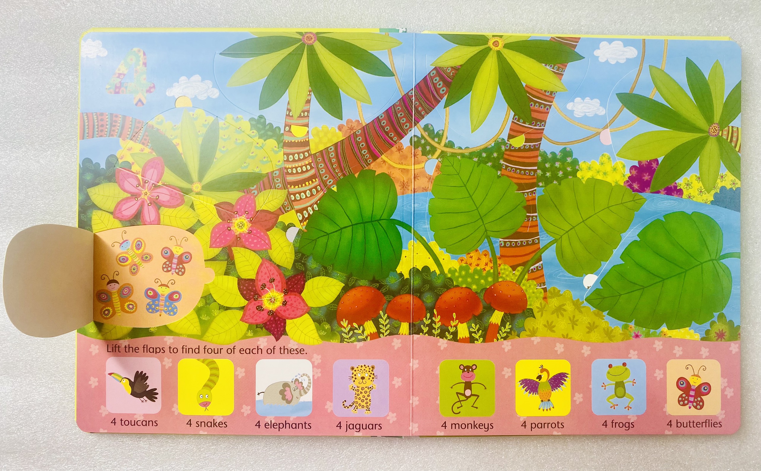 USBORNE - Lift the flap - Counting Book