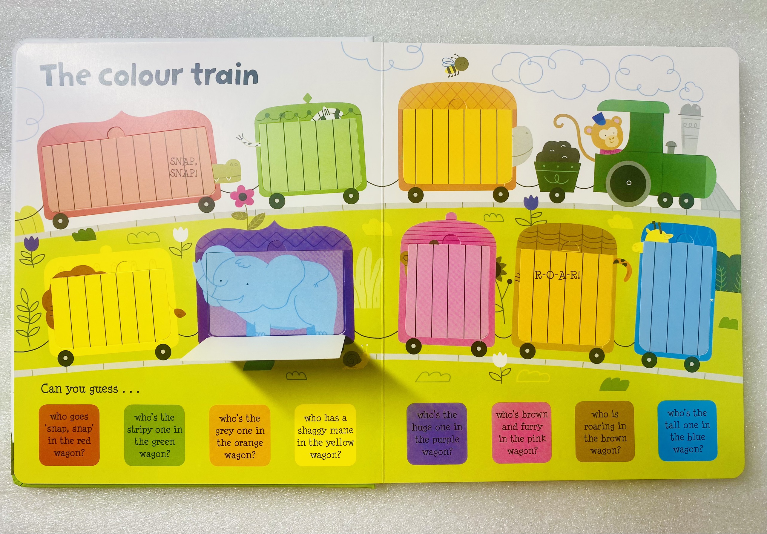USBORNE - Lift the flap - Colours