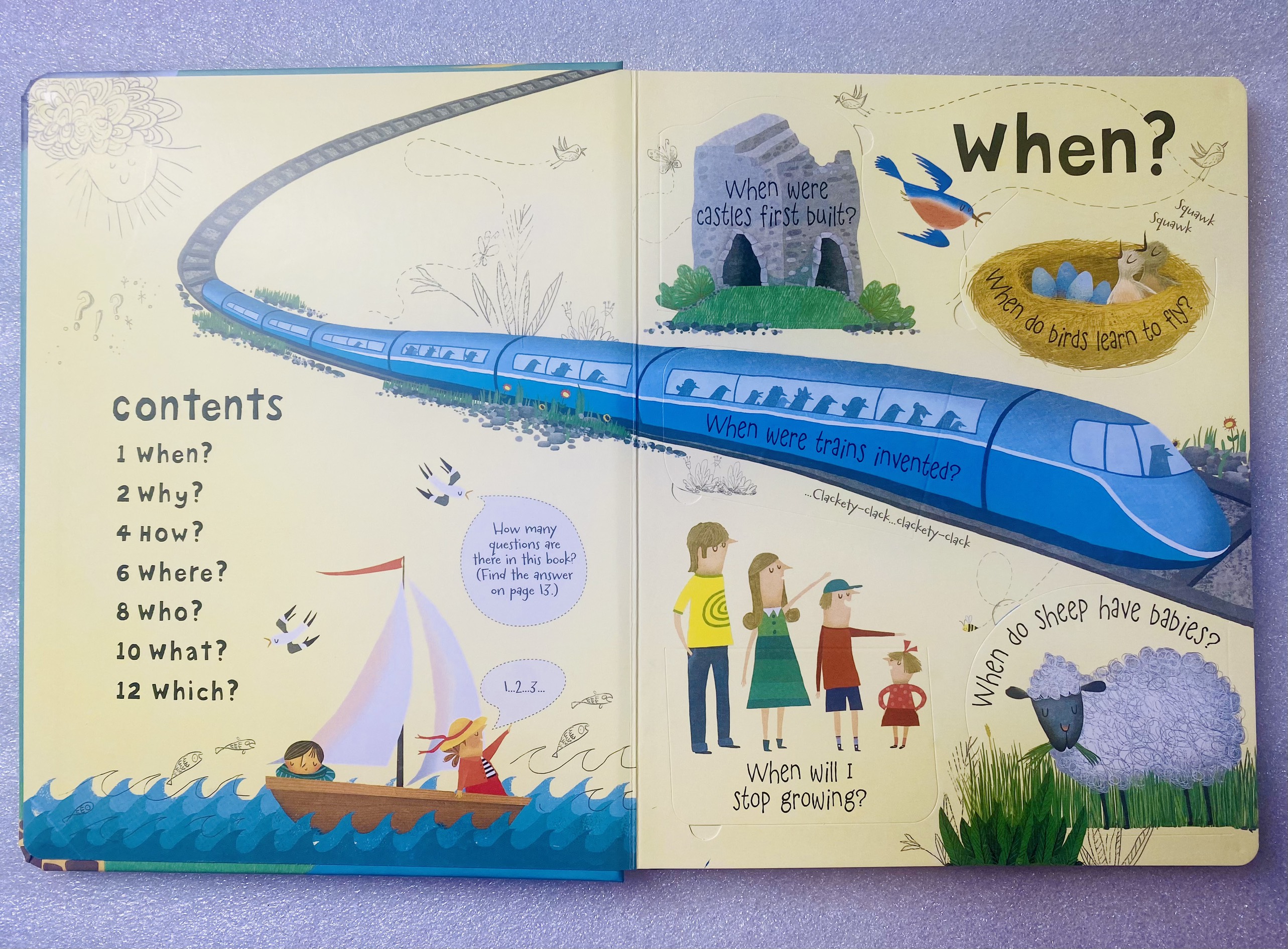 USBORNE - Lift the flap - Questions and Answers