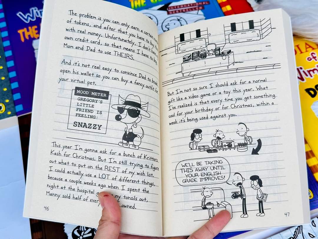 DIARY OF A WIMPY KID - 23 quyển  ( Hộp nhập)