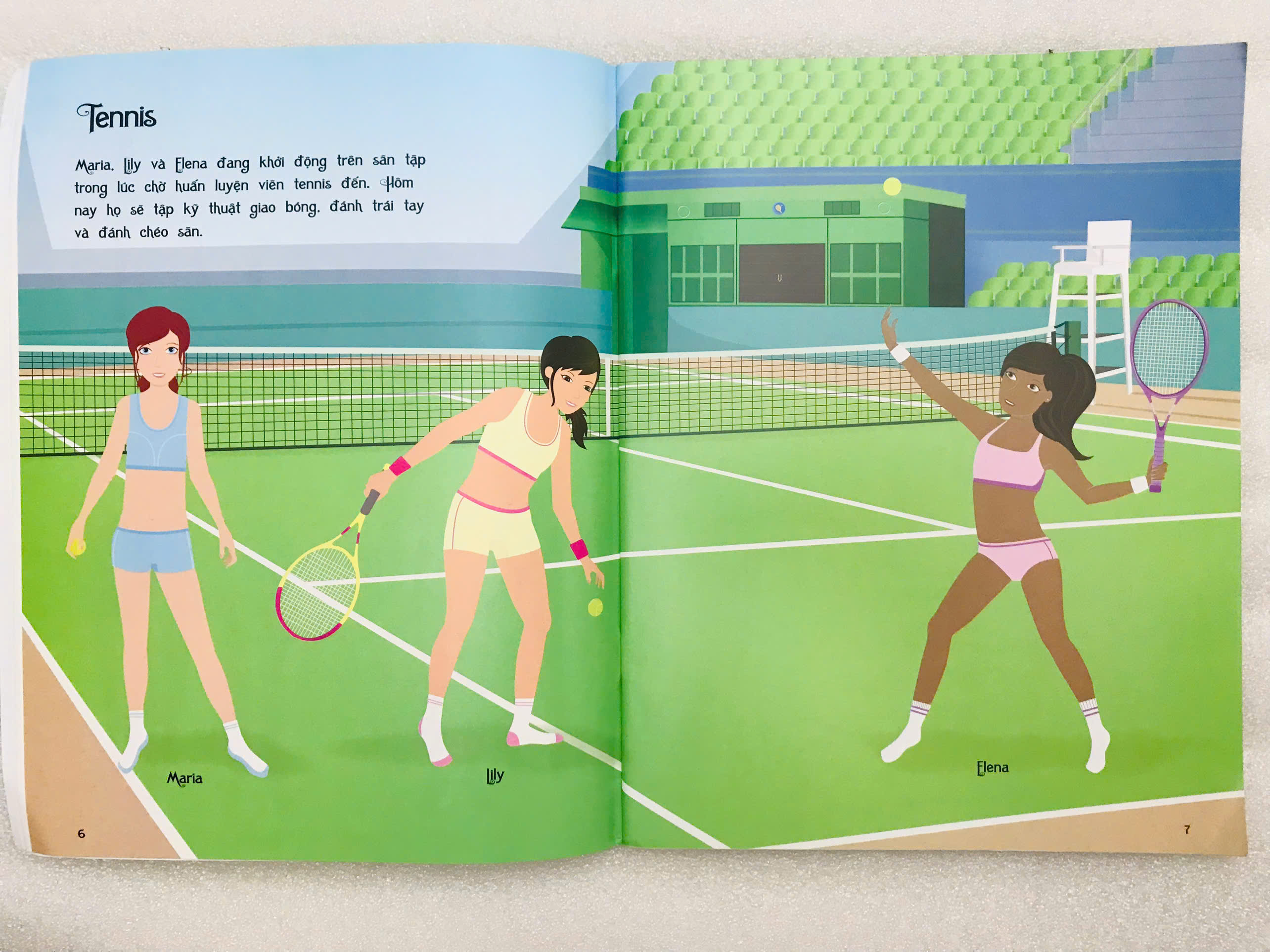 ĐINH TỊ - Sticker Dolly : Các môn thể thao