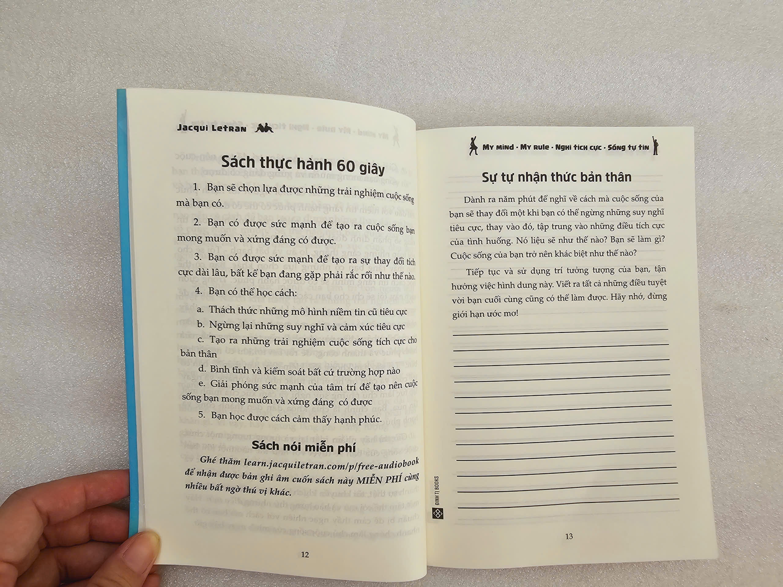 ĐINH TỊ - Nghĩ tích cực - sống tự tin