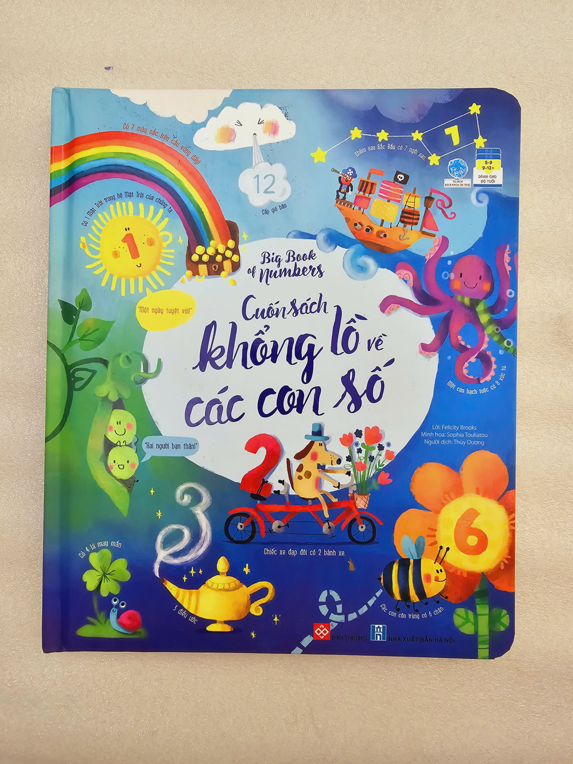 ĐINH TỊ - Cuốn sách khổng lồ về Các con số