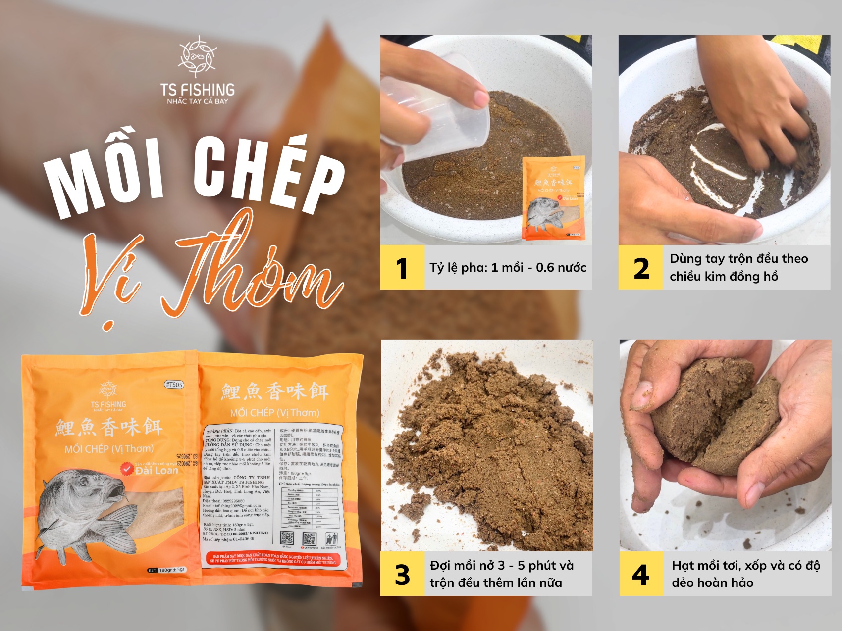 Câu Cá Chép Hiệu Quả - 3 Công Thức Mồi Câu Cá Chép Nhạy Cá