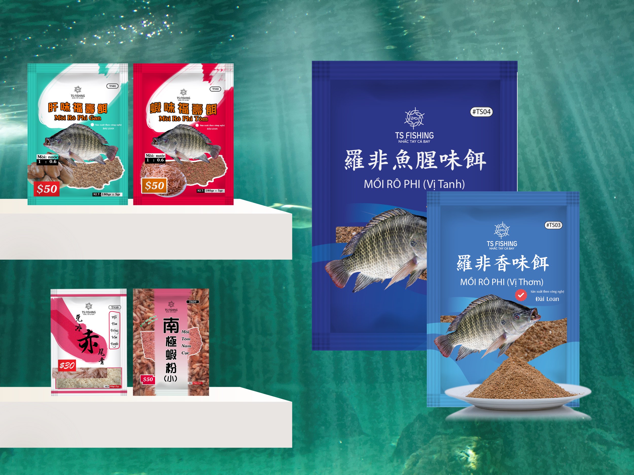 Đơn Giản, Hiệu Quả - Mồi Xả Và Mồi Câu Cá Rô Phi Kết Hợp Phụ Gia