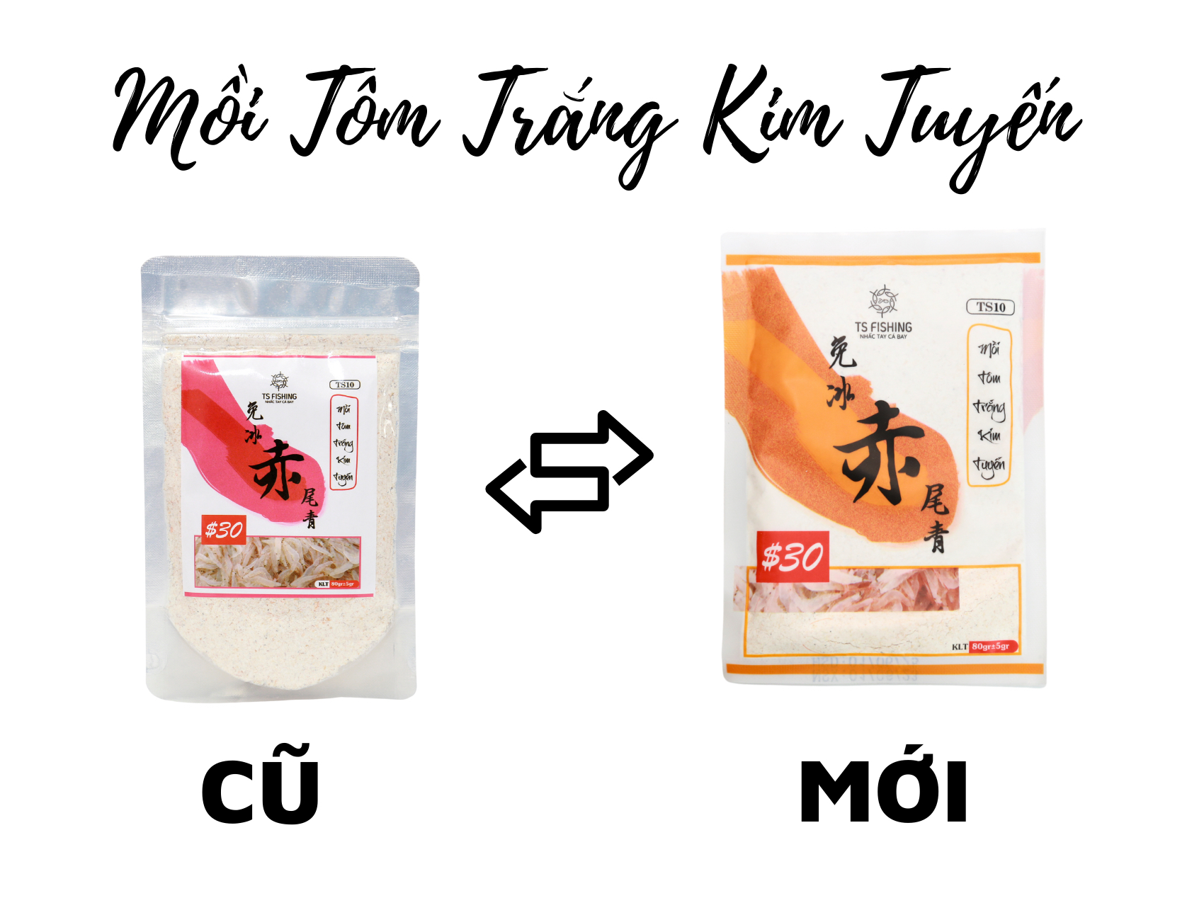 Sự Chuyển Đổi Tinh Tế: Mồi Phụ Gia Tôm TS Fishing Và Bước Tiến Mới Trong Thiết Kế Bao Bì