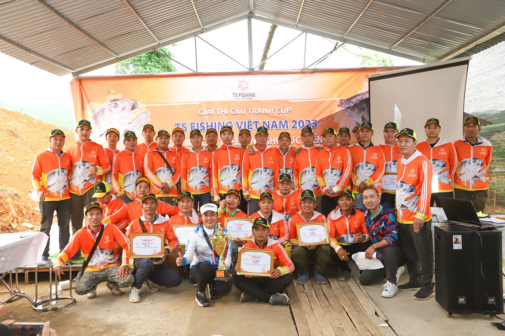 KẾT QUẢ GIẢI THI CÂU TRANH CÚP TS FISHING 2023 - RA MẮT MỒI CÂU TS FISHING KV MIỀN BẮC