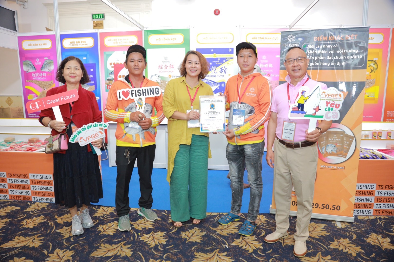 TS FISHING THAM GIA TRIỂN LÃM QUỐC TẾ DỤNG CỤ CÂU CÁ 2023