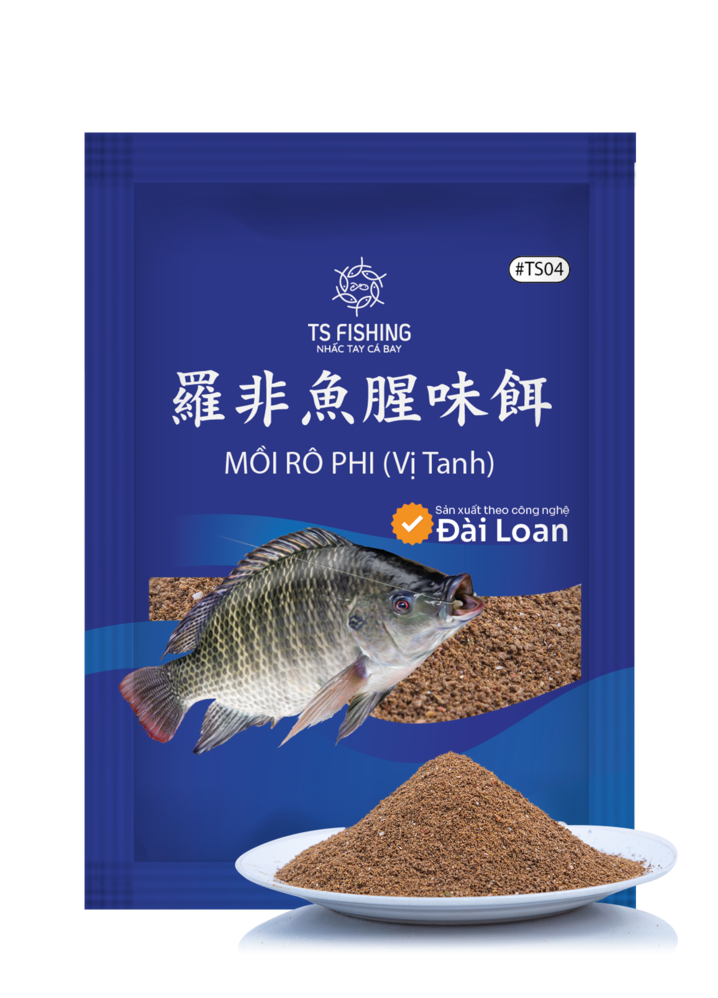 Mồi Rô Phi Vị Tanh TS04