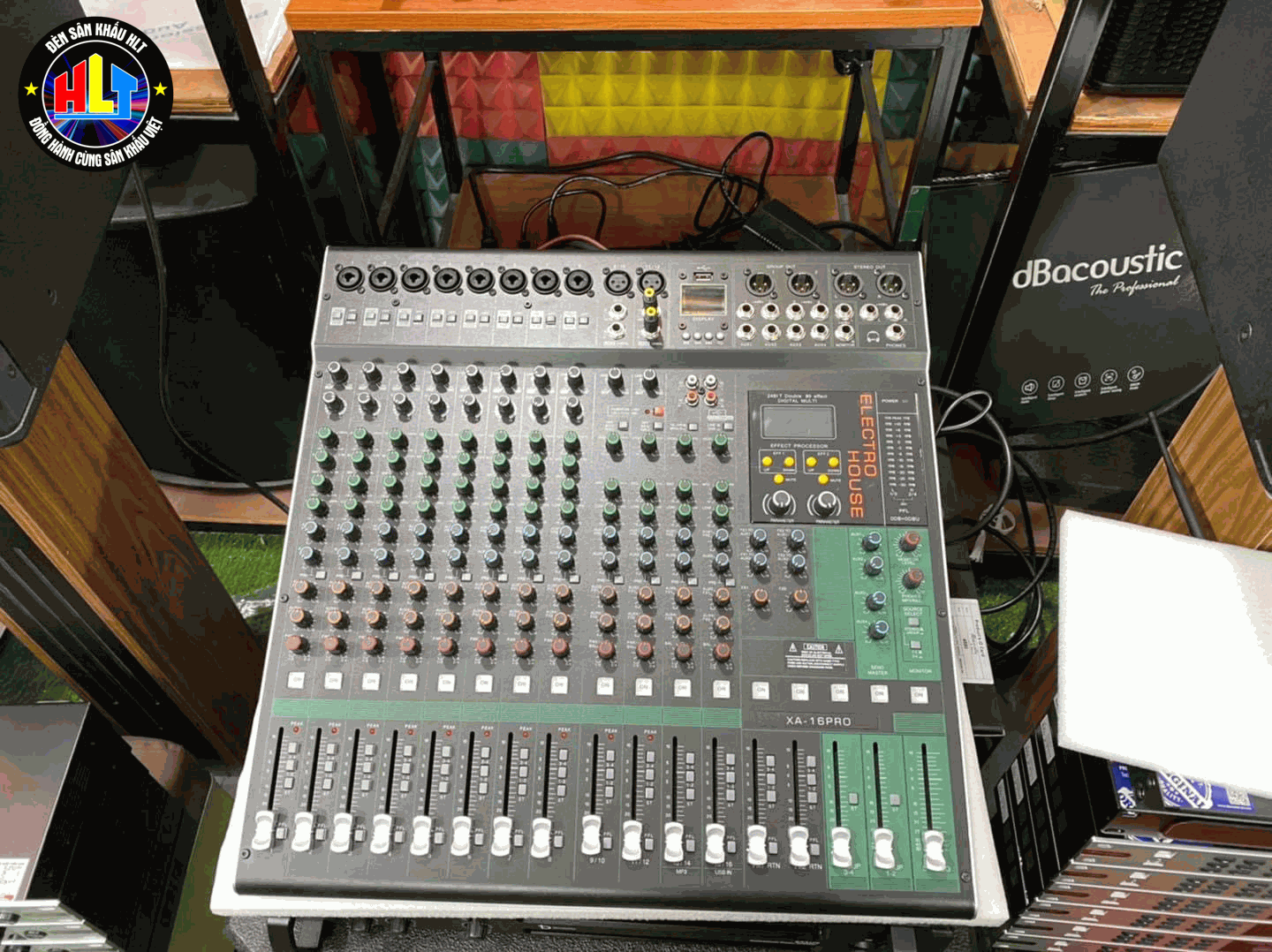 Bộ trộn âm thanh Mixer Xa-16 pro cho sự kiện