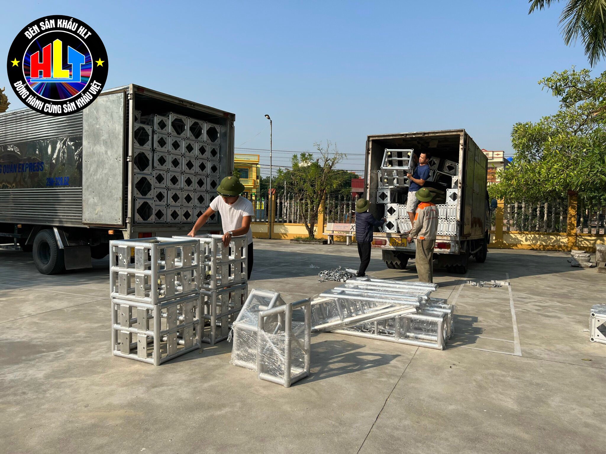 Làm nhà giàn không gian | Cho thuê nhà giàn không gian tại Hà Nội