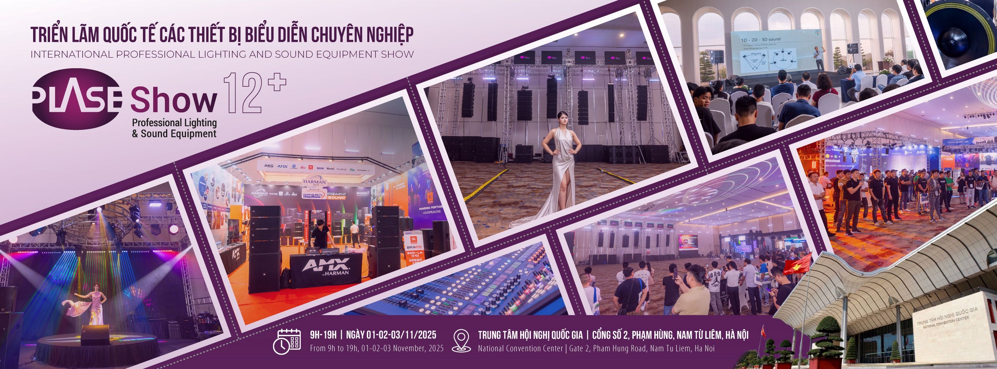 PLASE SHOW 2025: Sự kiện âm thanh ánh sáng lớn nhất năm tại Việt Nam