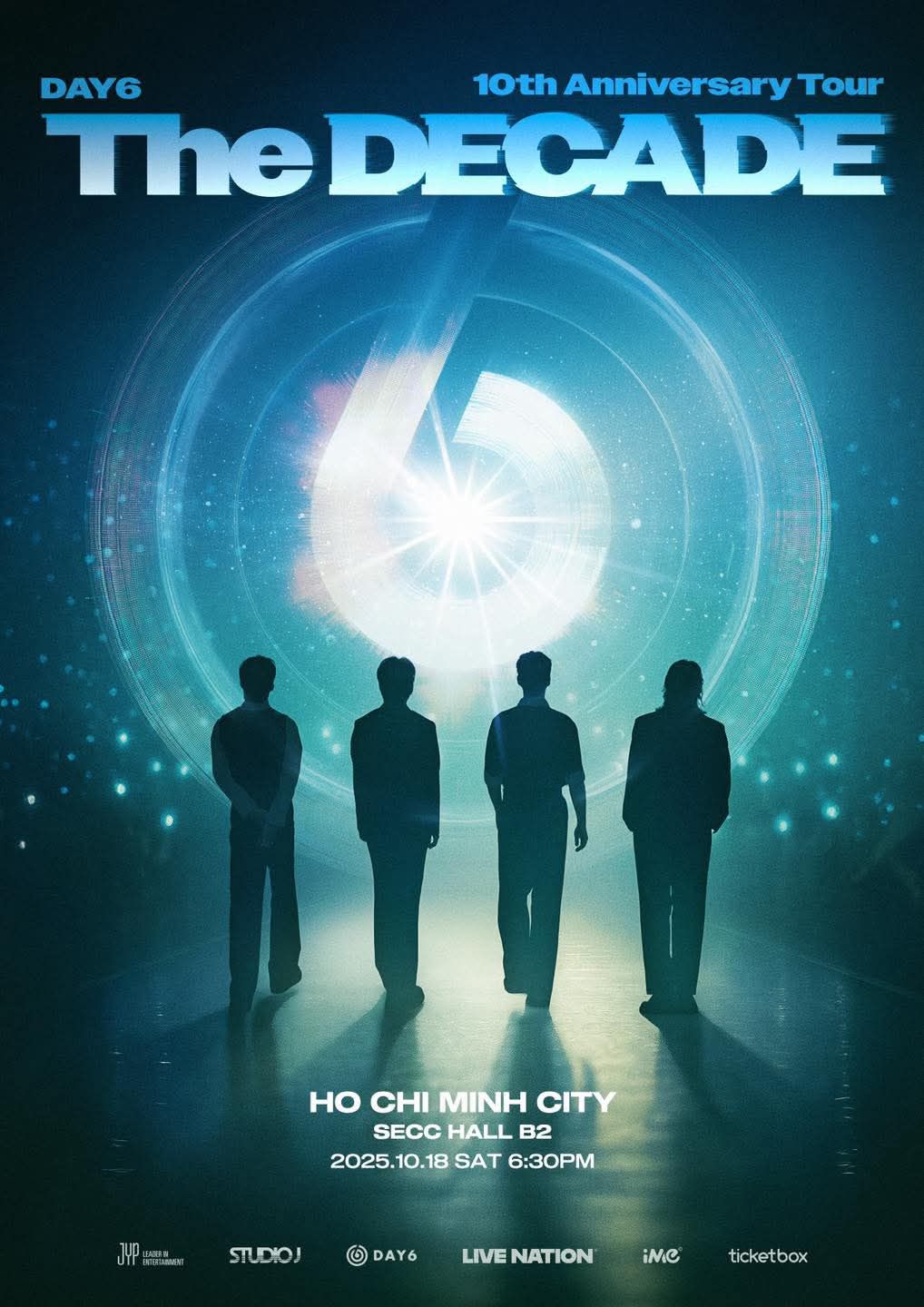 Day6 và concert kỷ niệm 10 năm tại TPHCM tháng 10/2025