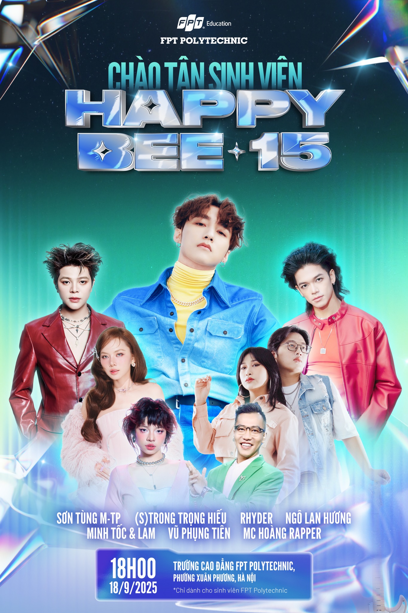Happy Bee 15: Sự kiện âm nhạc hoành tráng dành cho sinh viên FPT Polytechnic