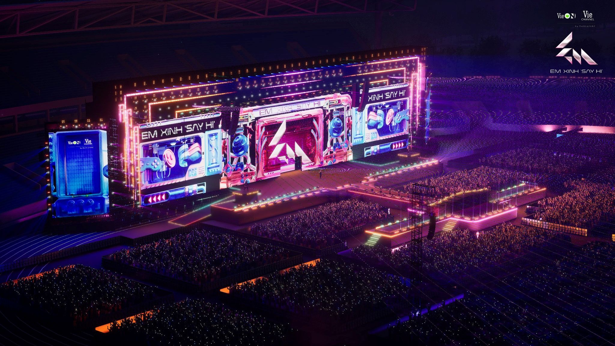 Mỹ Đình chào đón Concert Em Xinh 