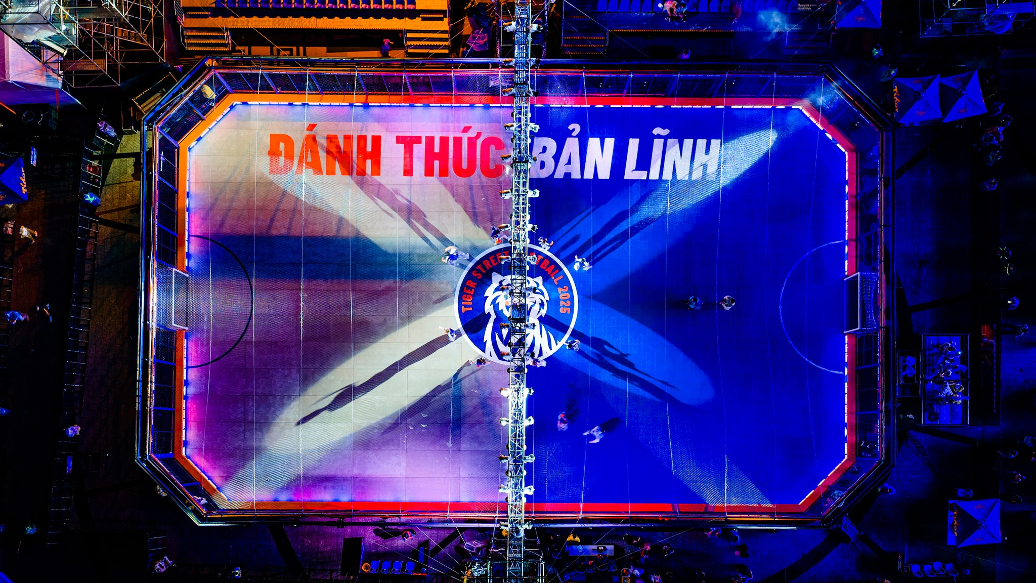 Sân khấu Tiger Street Football 2025 Cần Thơ bùng nổ