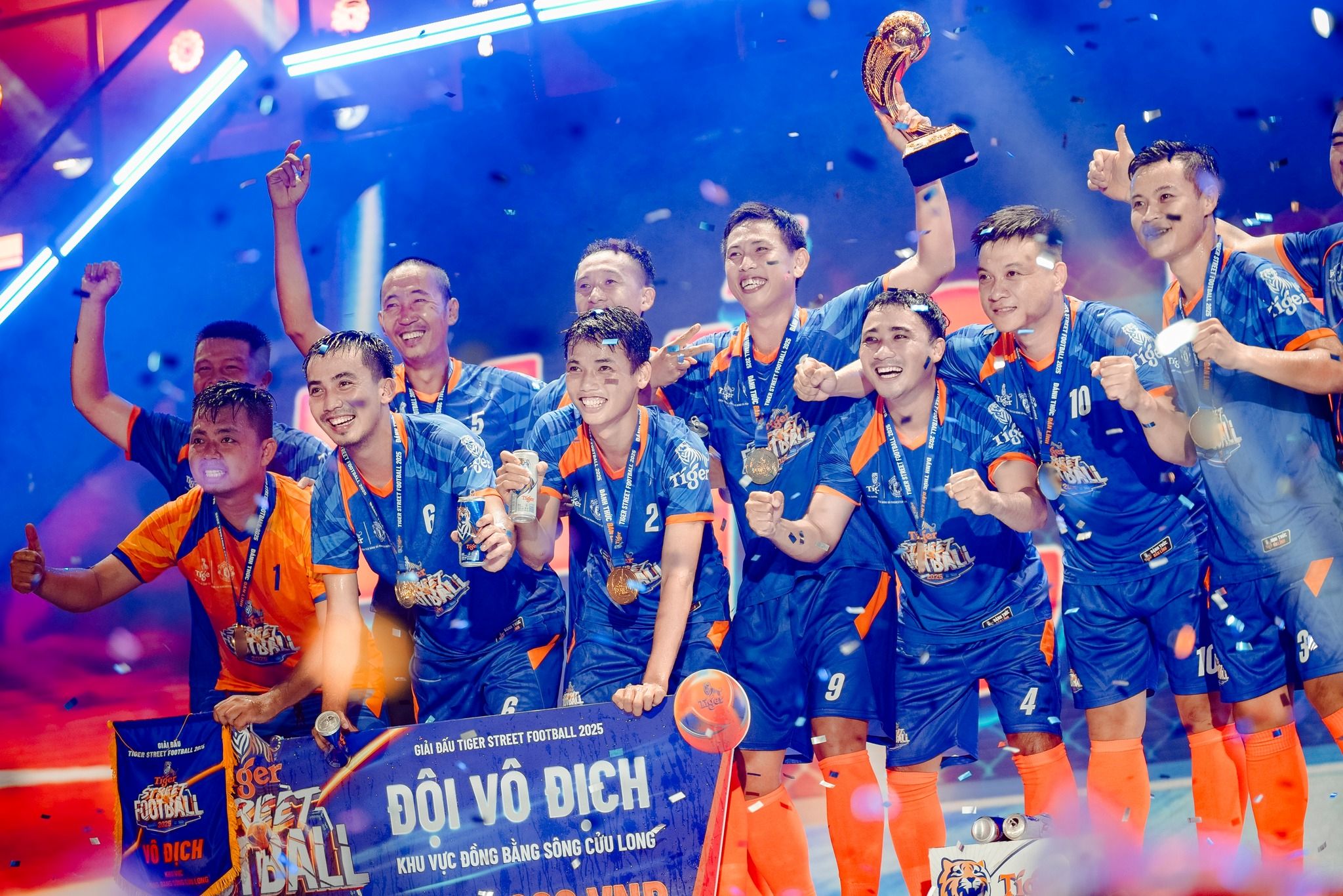 Phúc Đạo Diễn vô địch Tiger Street Football 2025 Cần Thơ