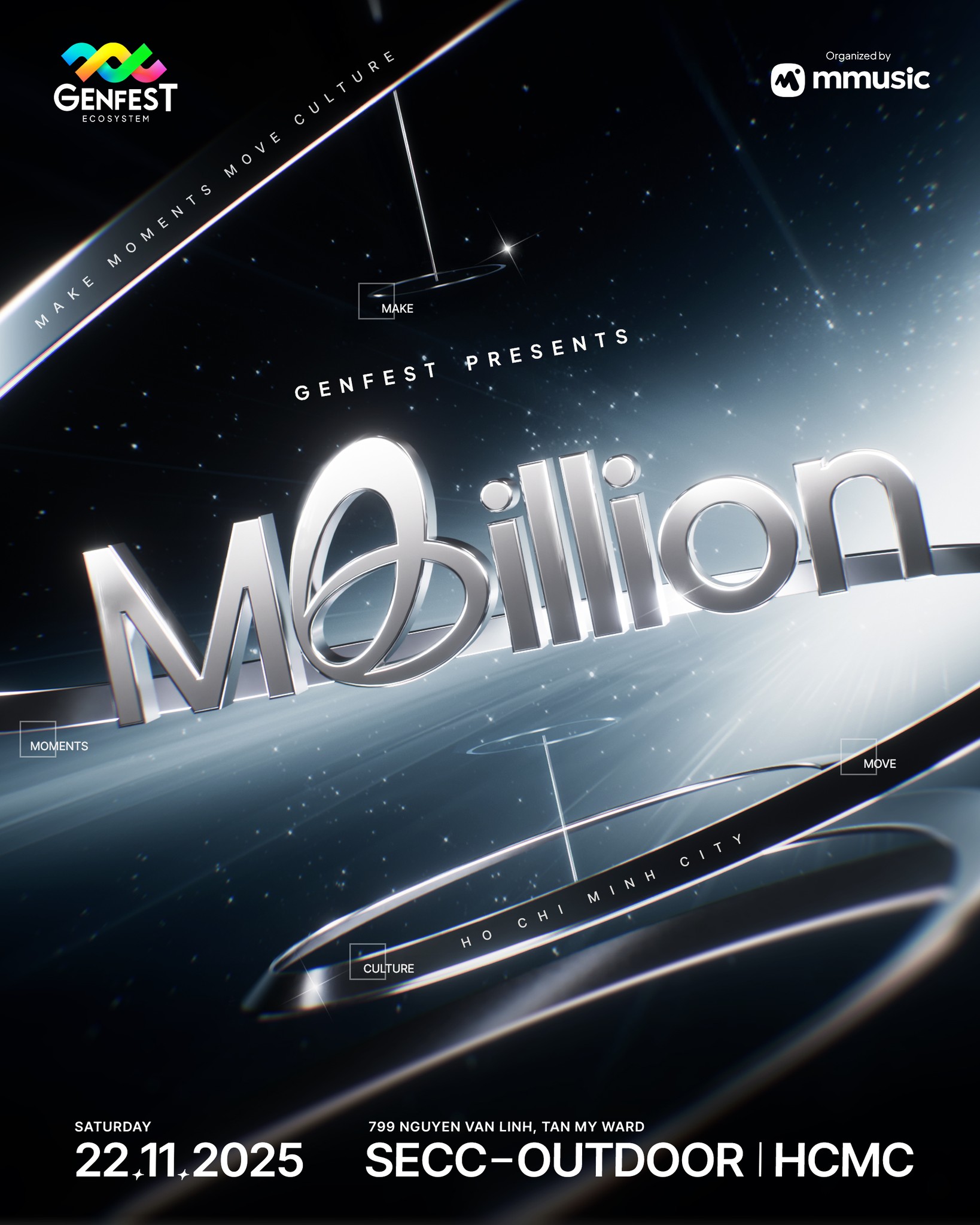 GENfest presents MBILLION: sự kiện concert thế hệ mới ngày 22.11