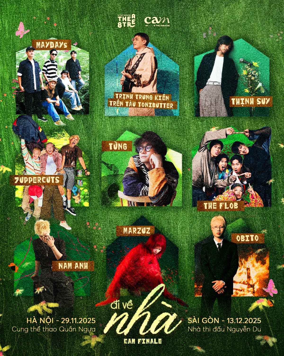CAM Finale 2025: Khám phá dàn line-up và concept 'Đi về nhà'