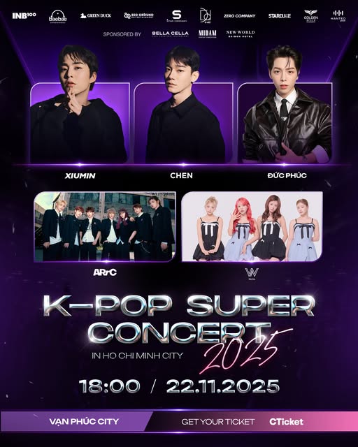 Lineup K-Pop Super Concert 2025: Sức hút từ huyền thoại và làn gió mới
