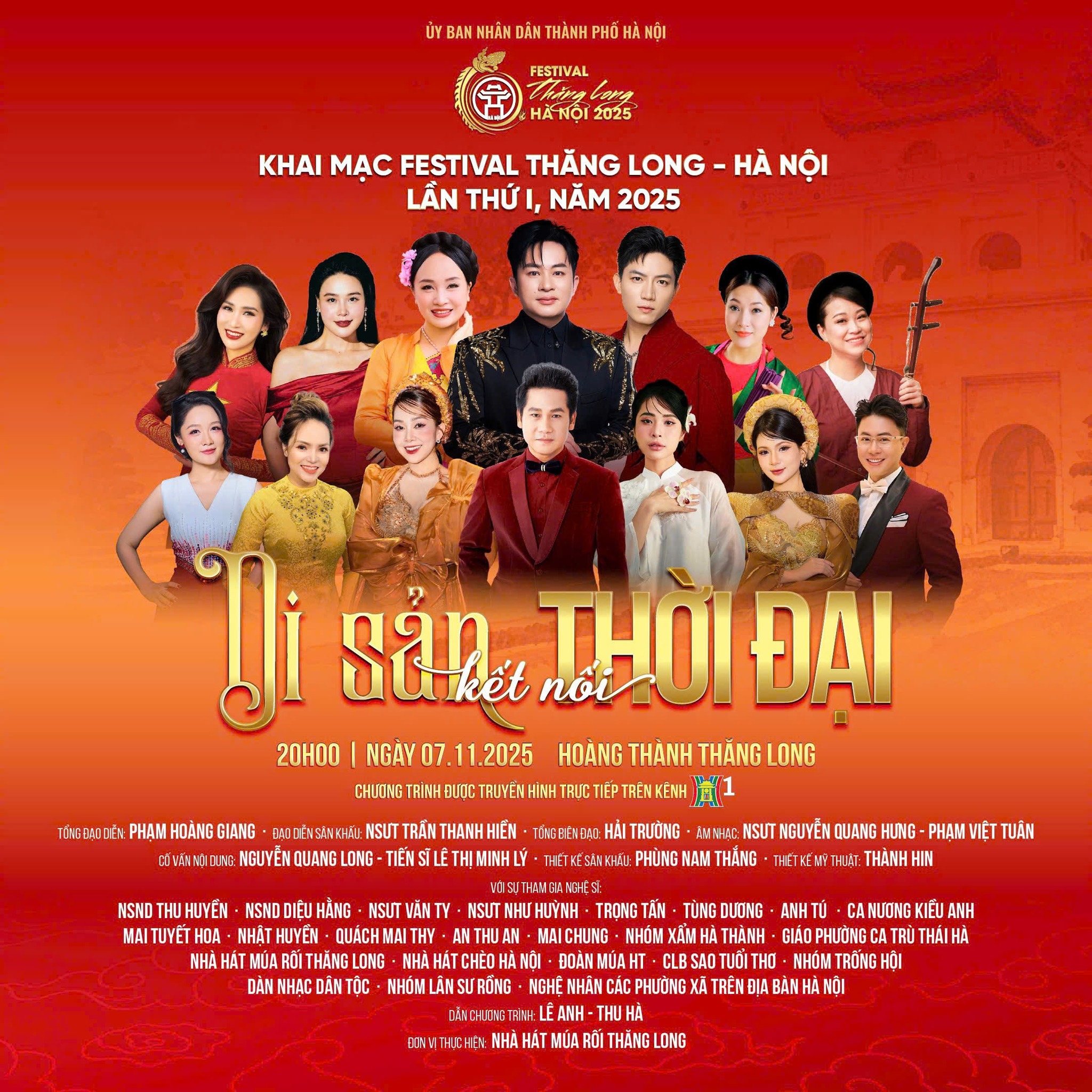 Hành Trình Văn Hóa “Di Sản - Kết Nối - Thời Đại” Festival Thăng Long 2025