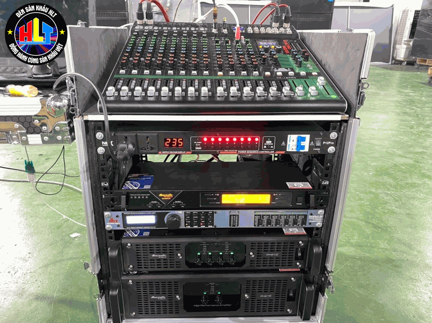 Ứng dụng của bàn Mixer Xa-16 pro Electro House