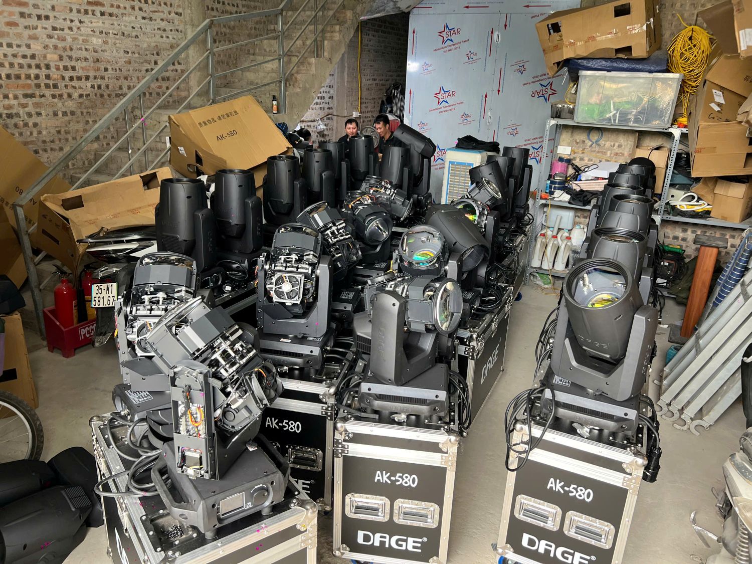 Nhà Phân Phối Đèn Beam AK-580 DAGE Chính Hãng Tại Hà Nội