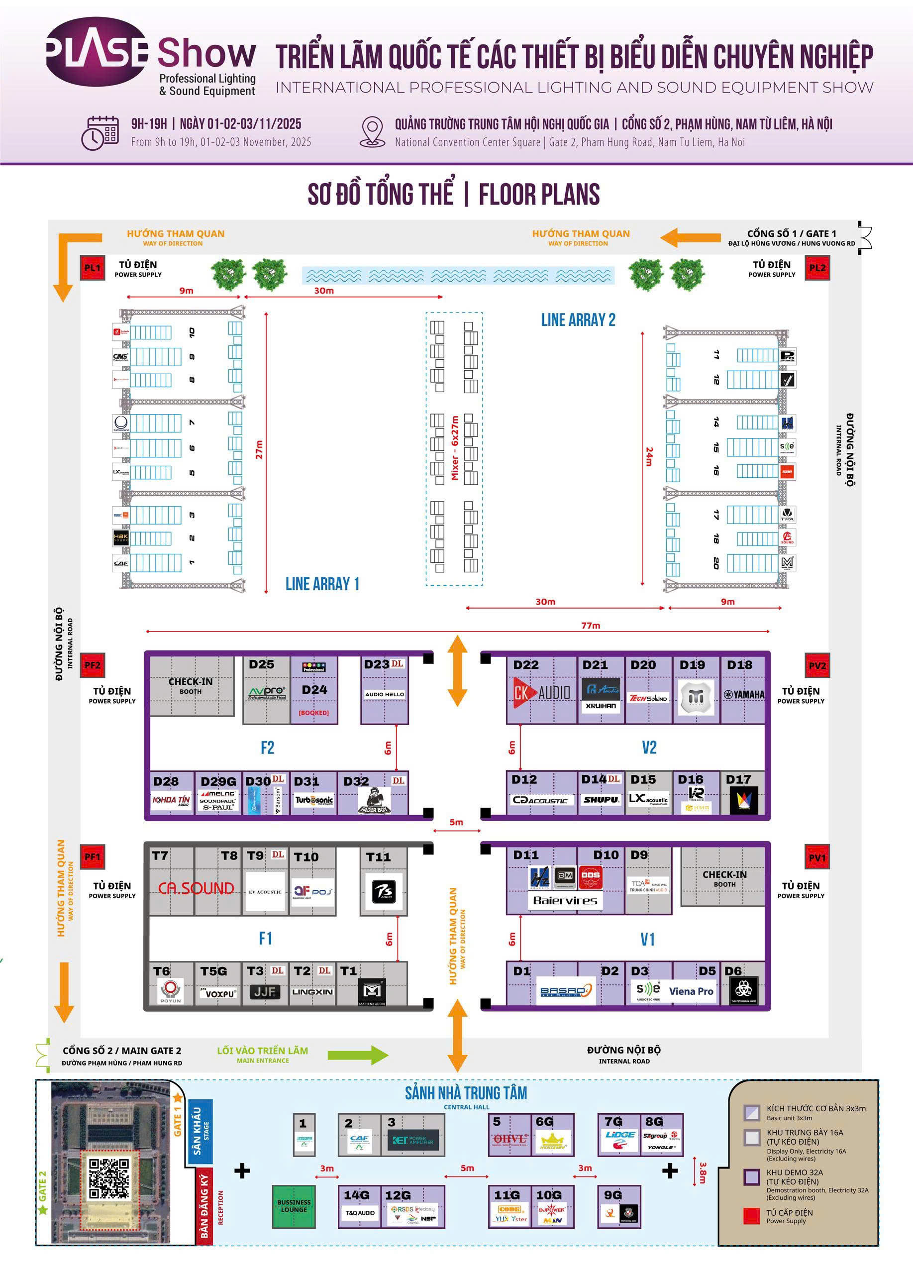 Hướng dẫn đường đi đến PLASE SHOW HÀ NỘI 2025