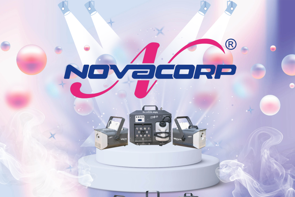 Ánh Sáng Hoàng Long tại PLASE Show 2025: Ra Mắt Máy Khói Novacorp