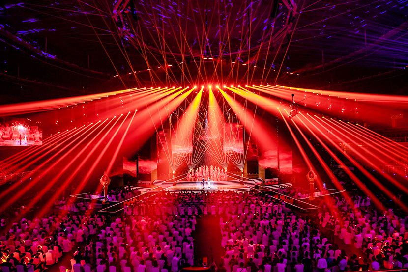 DAGE Lighting setup ánh sáng trong lễ trao giải thưởng điện ảnh Bách Hoa lần thứ 36