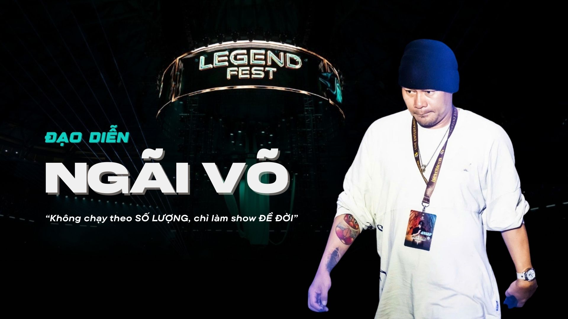 Đạo diễn Ngãi Võ: Chân dung người đứng sau những sân khấu 'để đời' của V-pop