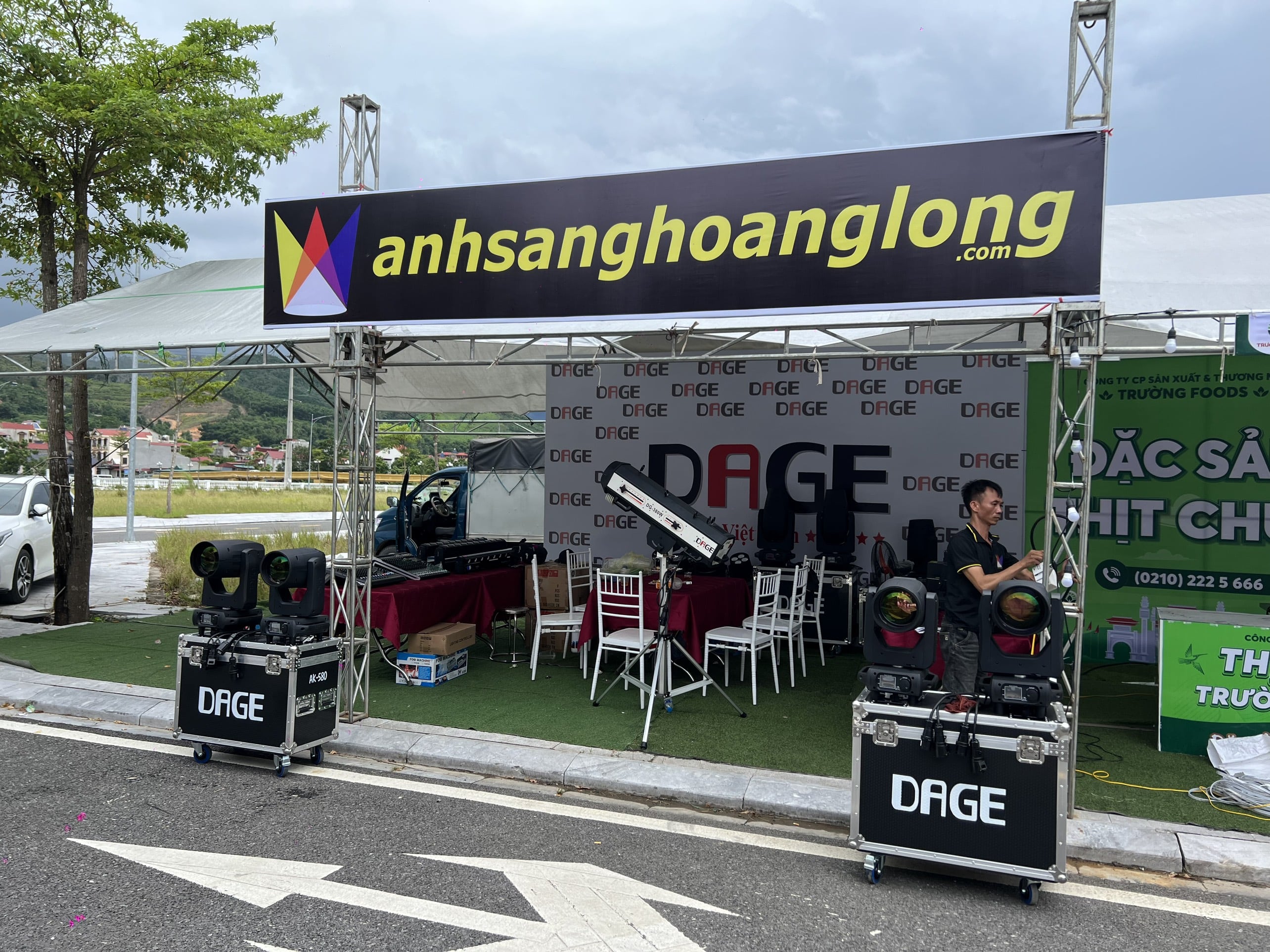 Ánh Sáng Hoàng Long gian hàng tại Hội Sự Kiện Phú Thọ 2024