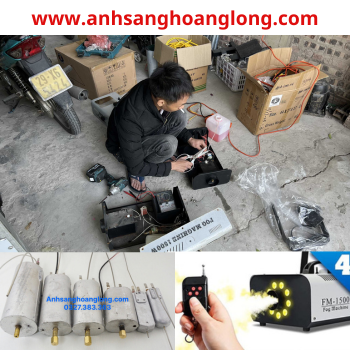 Sửa máy tạo khói sân khấu lỗi lấy ngay