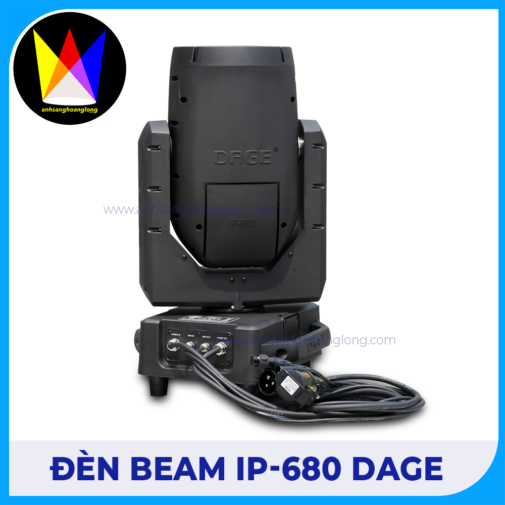 Ứng Dụng RDM DMX Trong Hệ Thống Chiếu Sáng Sự Kiện Với Đèn Beam IP-680