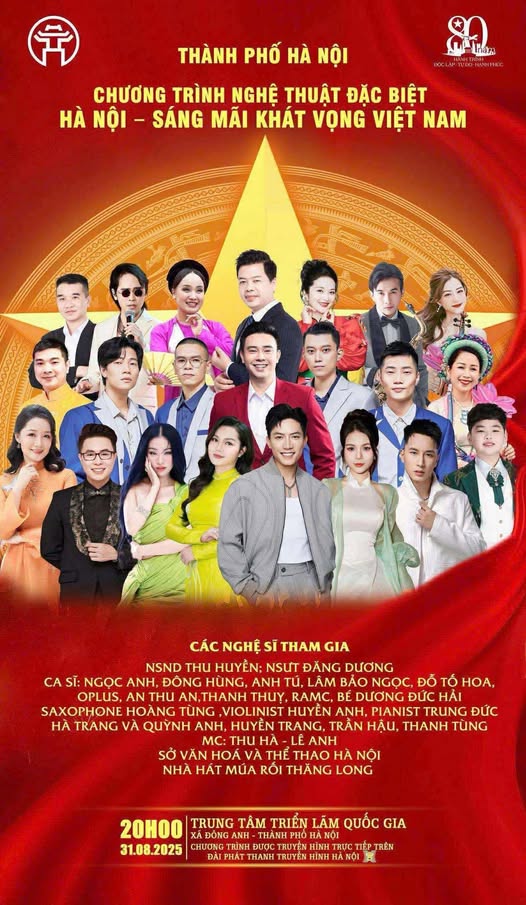 “Hà Nội - Sáng Mãi Khát Vọng Việt Nam” 2025: Nguồn Cội Hào Hùng