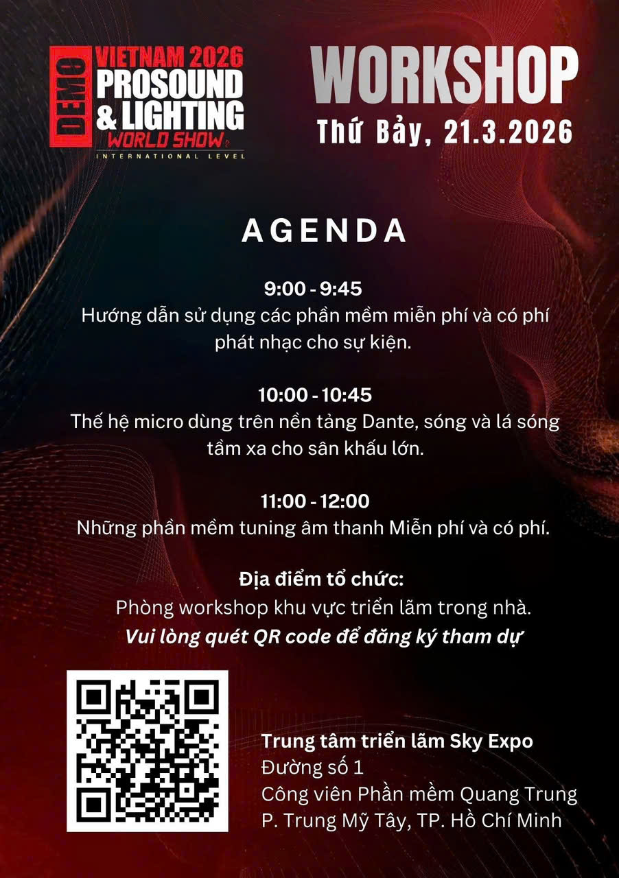 Đi Prosound & Lighting 2026 Như Người Trong Ngành: Bản Đồ Triển Lãm, Lịch Demo Loa Và Gợi Ý Lưu Trú – Ăn Uống