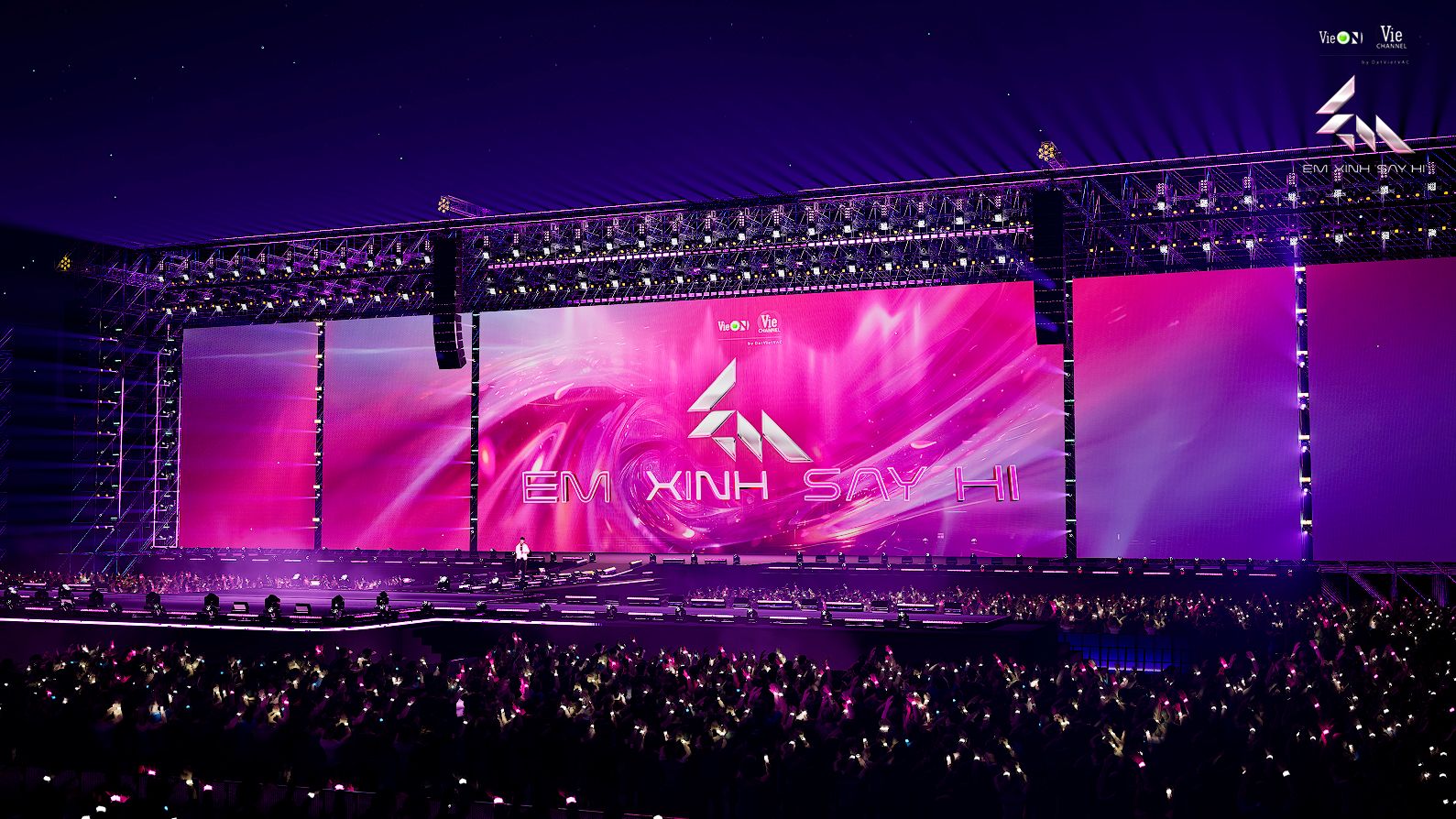 Sân khấu Concert Em Xinh 