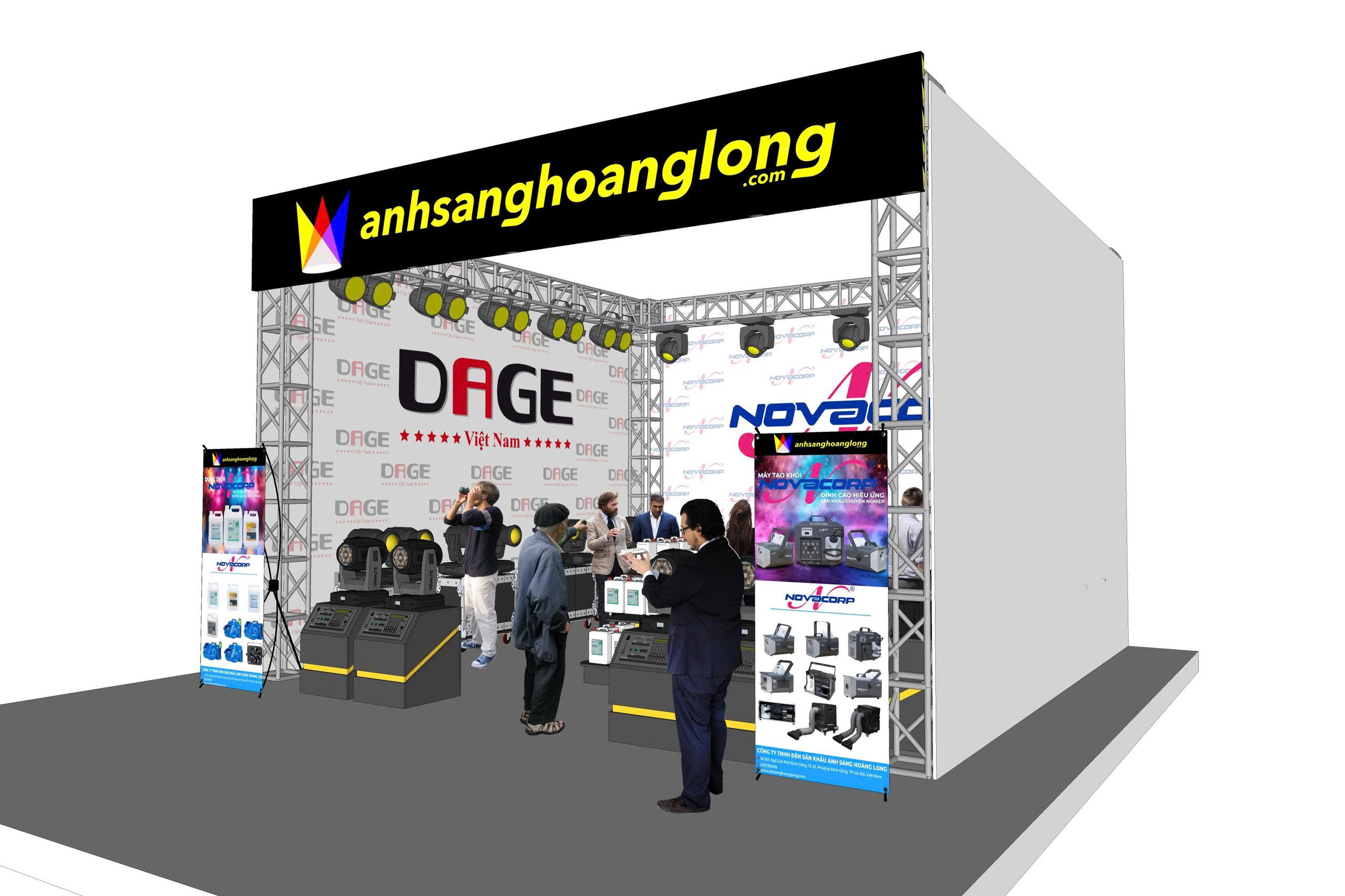 Ánh Sáng Hoàng Long | Tiên phong công nghệ ánh sáng sân khấu tại PLASE SHOW 2025